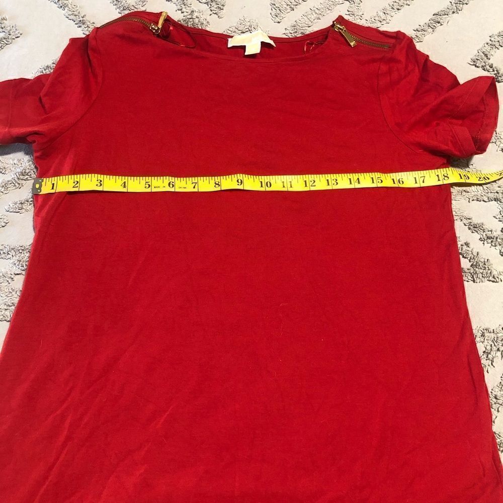 MICHAEL Michael Kors short sleeve top size M - Picture 6 of 9